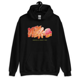 NEKA "Fire" Gradient Hoodie